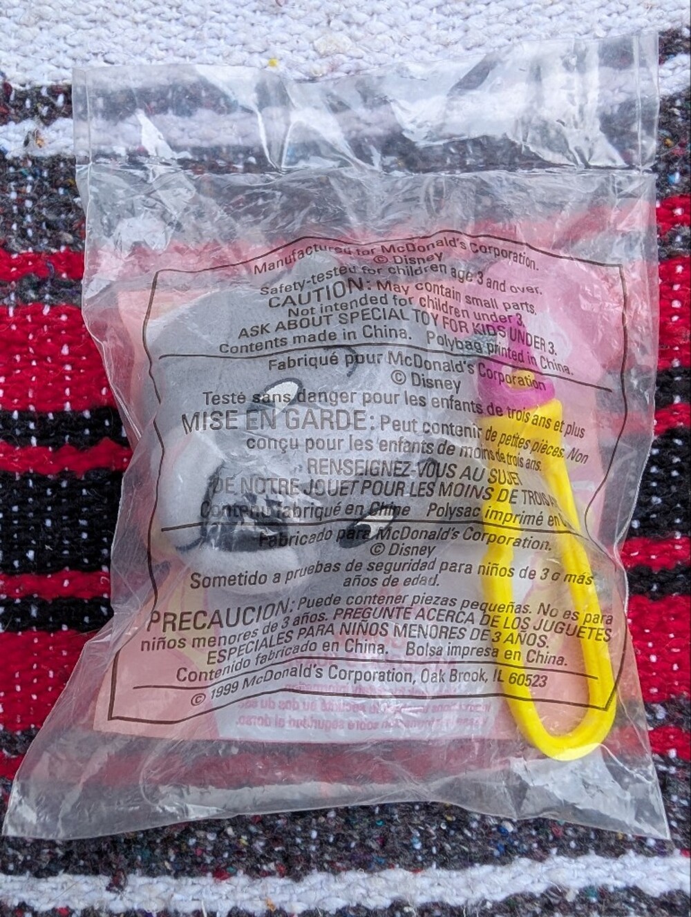 3 For $15 🩷 1999 Mcdonalds Happy Meal Toy Winnie The Pooh #4 Gopher